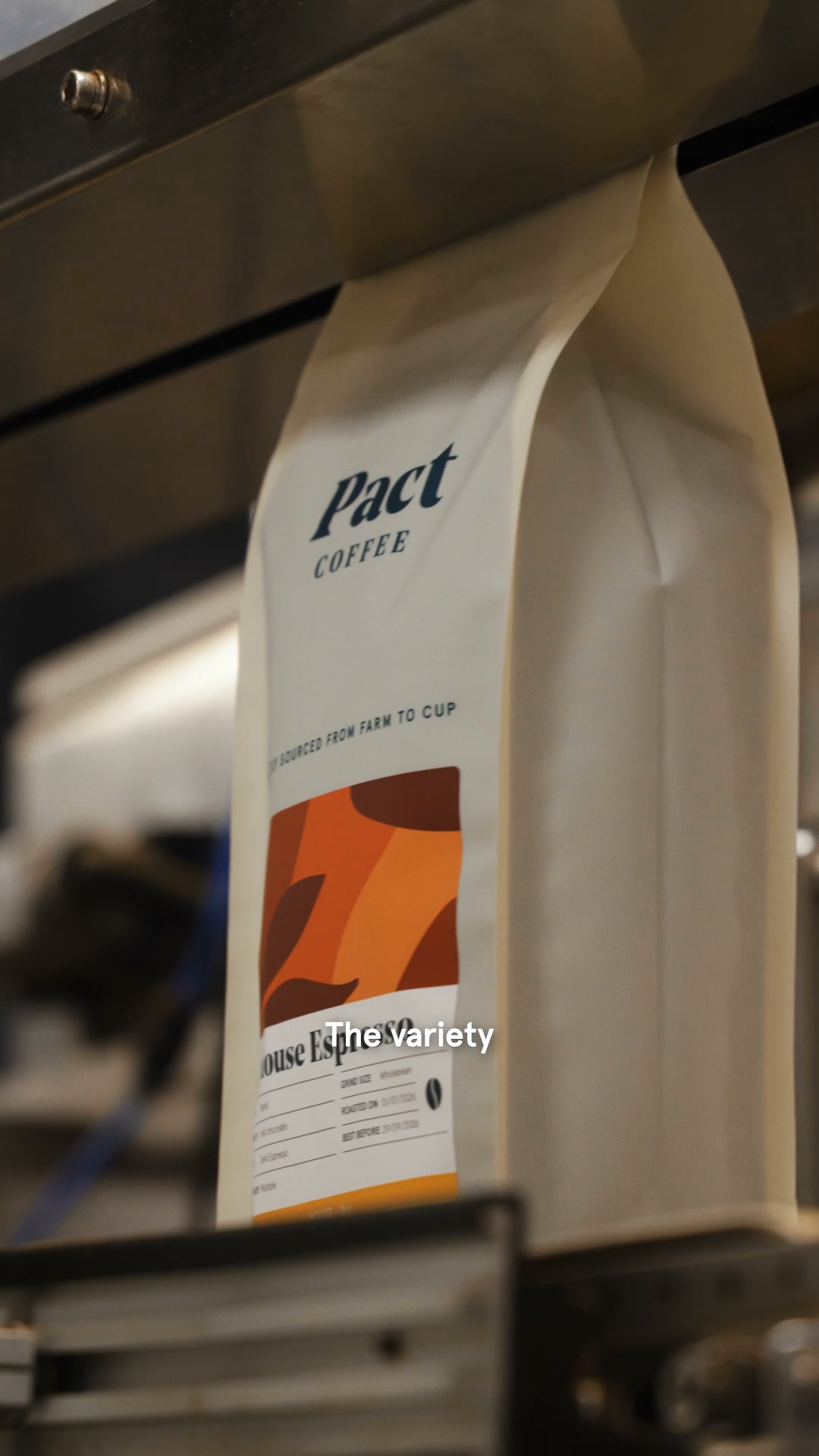 Pact Coffee ad: Freshly roasted to order ☕