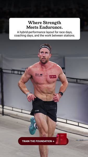 IM8 ad: Locked Into the Routine