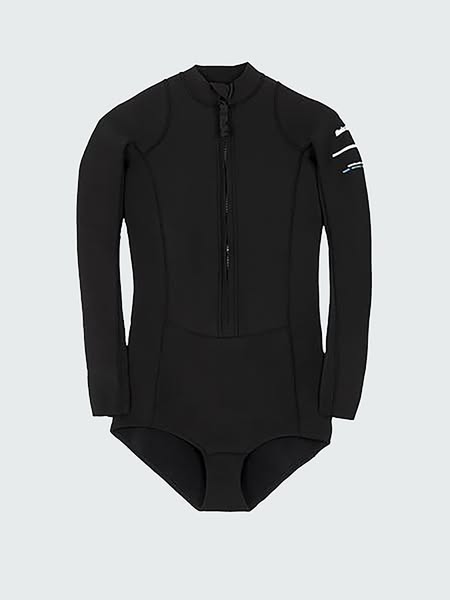 Finisterre ad: Women's Nieuwland 2mm Yulex® Long Sleeve Swimsuit