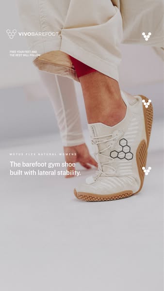Vivobarefoot ad: Try them for 100 days
