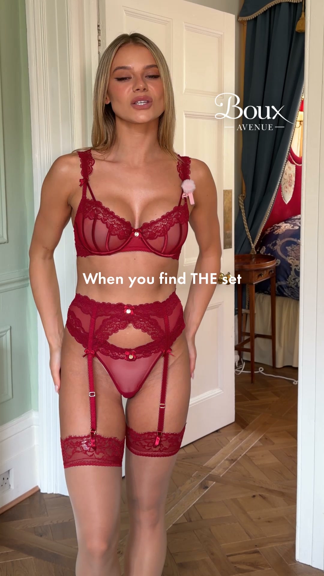 Boux Avenue ad: An instant lingerie drawer upgrade