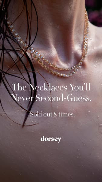 Dorsey ad: THE FLOATING COLLECTION