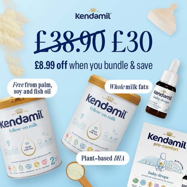 Kendamil ad: Made for Tiny Tummies 👶