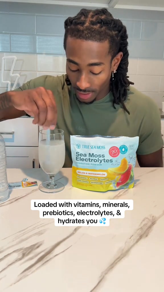 True Sea Moss Health ad: Nature's own hydration powder: Up to 50% Off + Free Gift