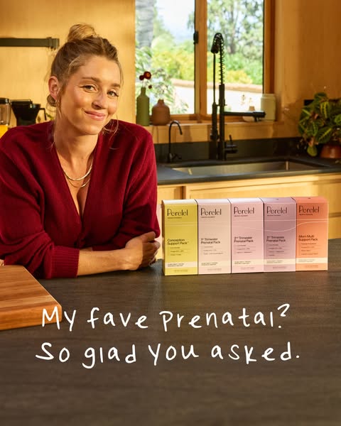 Perelel ad: My Go-To Prenatal