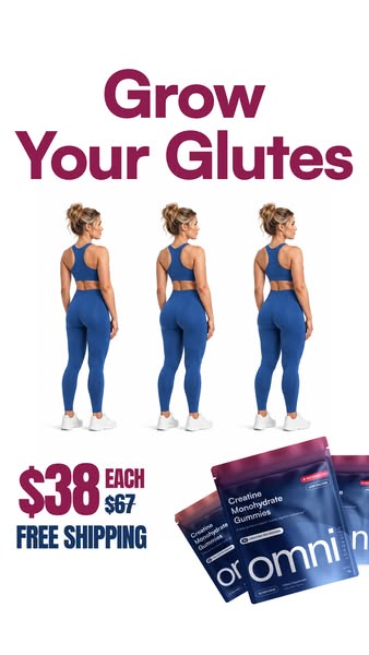 OMNI Longevity ad: Creatine Made Delicious 🍉 🍑