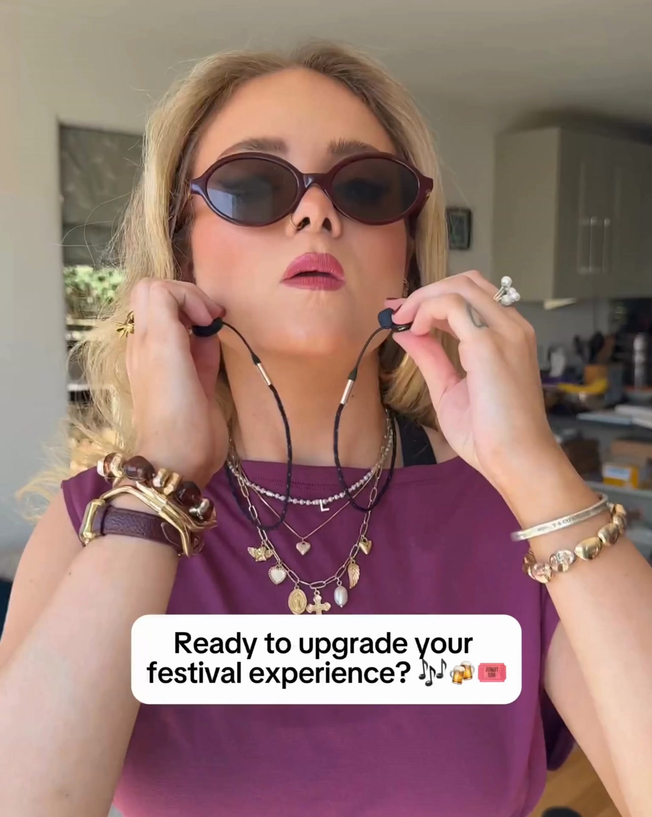Loop ad: Shop Tomorrowland x Loop Earplugs