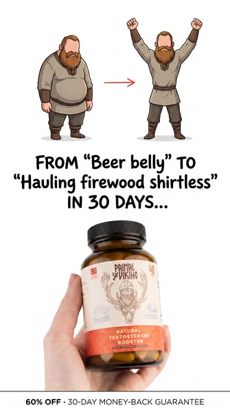 Primal Viking ad: #1 BEER BELLY MELTER 🔥