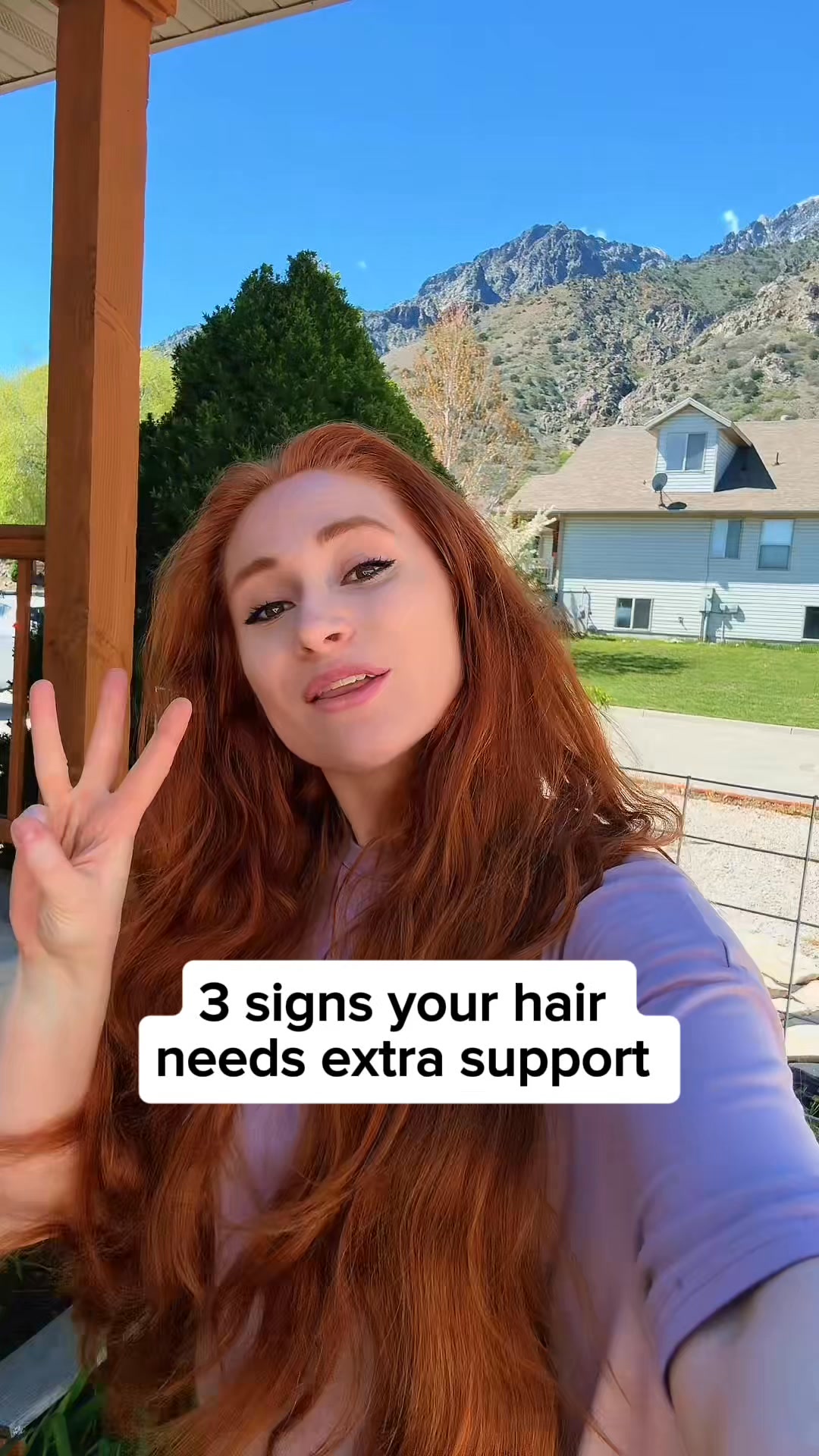 MaryRuth's ad: Say goodbye to those hair struggles and hello to thicker, fuller hair! 👀 Introducing MaryRuth’s New Liquid Morning Multivitamin with Lustri