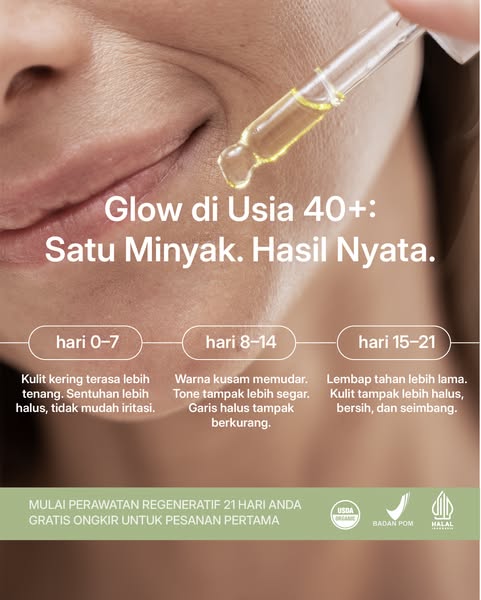 Treelogy ad: Perawatan menenangkan dan cepat menyerap dalam satu minyak yang bersih
