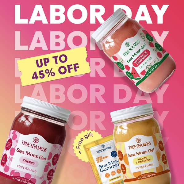 True Sea Moss Health ad: Nature's Finest Superfood: Up to 40% Off + Free Gift