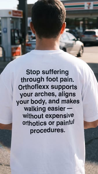 OrthoFlexx ad: Arch Support That Doesn't Collapse