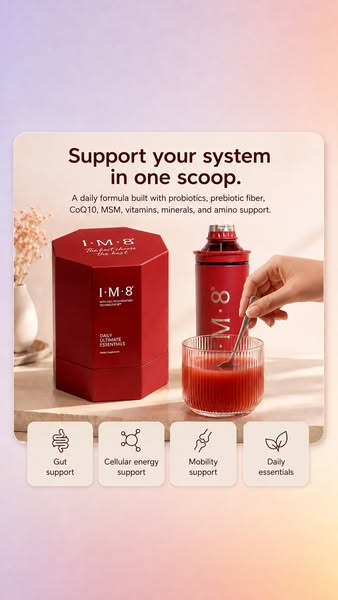 IM8 ad: Built For People Like You.