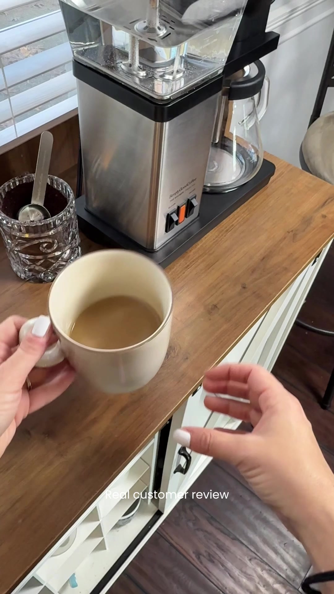 Simply Good Coffee ad: 100% Plastic-Free Brewing!
