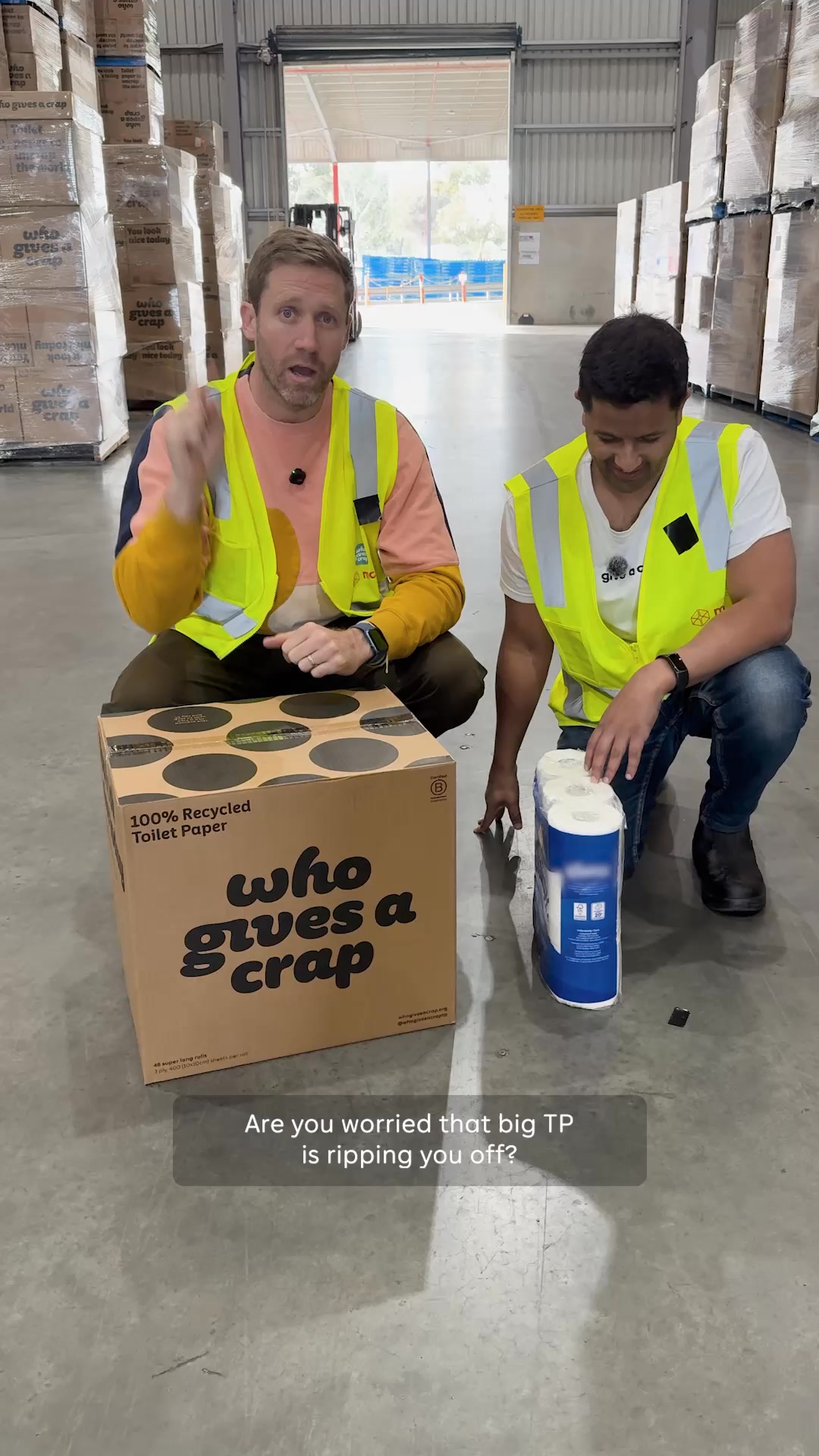 Who Gives A Crap ad: Eco toilet paper that goes the distance