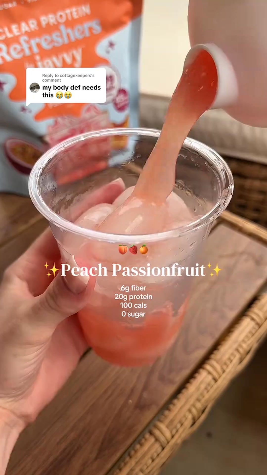 Javvy ad: 🍓 High-Protein Summer Drink 🍍