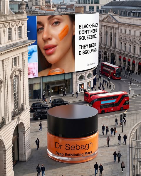 Dr Sebagh UK ad: Instant-Looking Results.