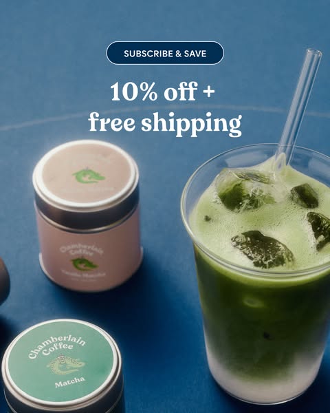 Chamberlain Coffee ad: Subscribe and save