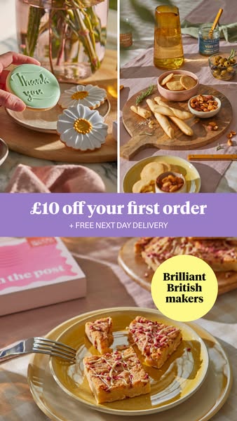 Bloom & Wild ad: £10 off your first order