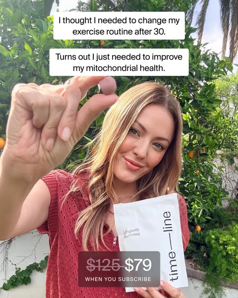 Timeline Longevity ad: Improve Cellular Health With Mitopure®