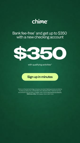 Chime ad: Chime