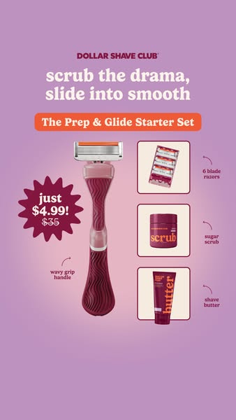 Dollar Shave Club ad: All the Goods in One Box