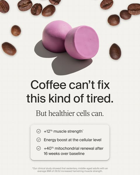 Timeline Longevity ad: Improve Energy At The Cellular Level