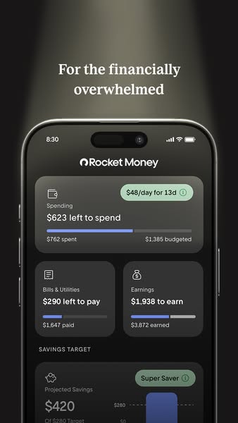 Rocket Money ad: Take control of your 💸