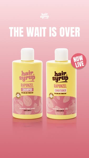Hair Syrup ad: Complete Your Rapunzel Ritual