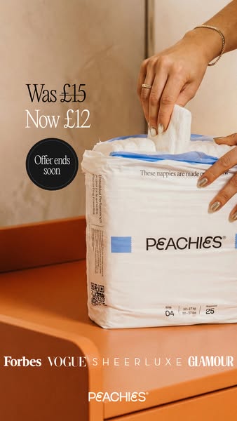 Peachies ad: Get Your Trial Pack For £12
