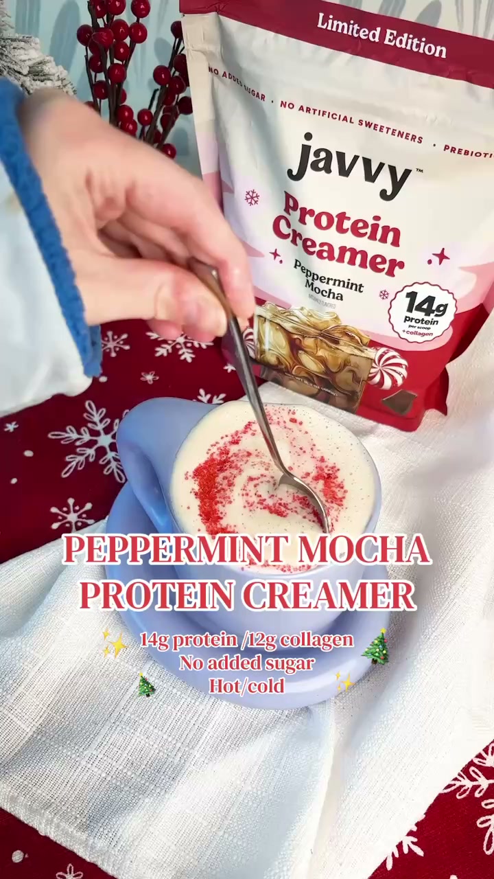 Javvy ad: ❄️☕ PEPPERMINT MOCHA IS HERE! 🤎✨