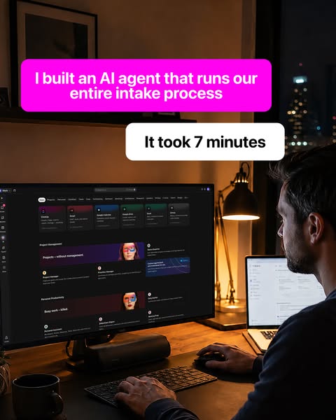 ClickUp ad: AI agents that work, not chat