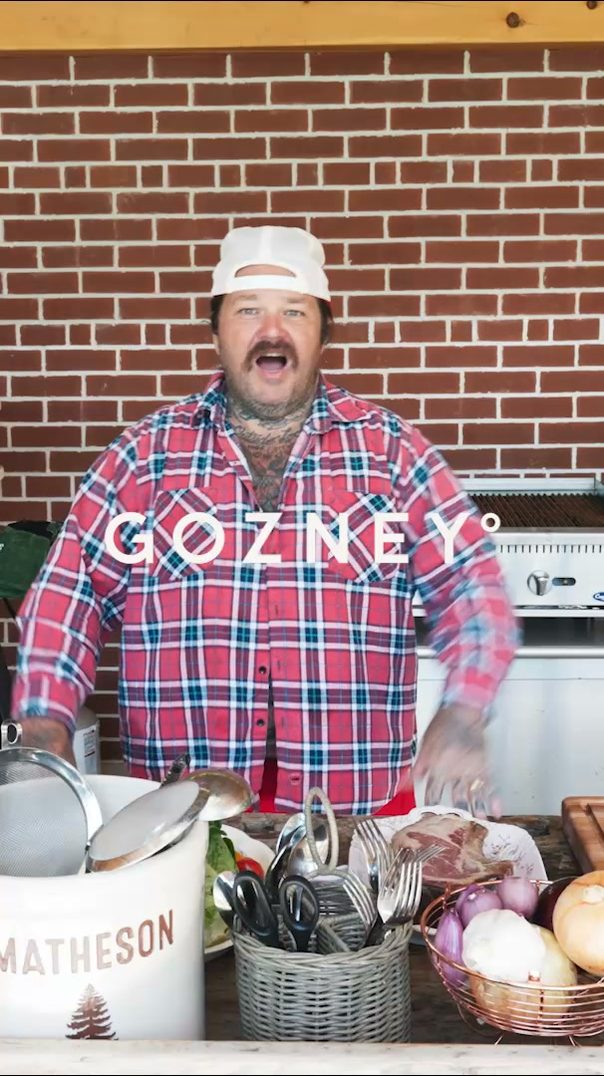 Gozney ad: Matty approved