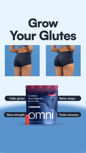 OMNI Longevity ad: Real Creatine - 43% OFF TODAY 👉