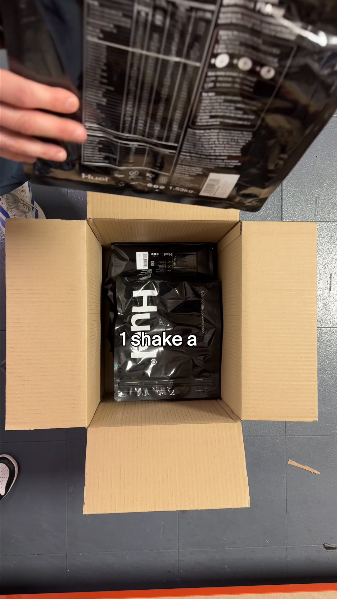Huel ad: This is a meal. Not a protein shake.