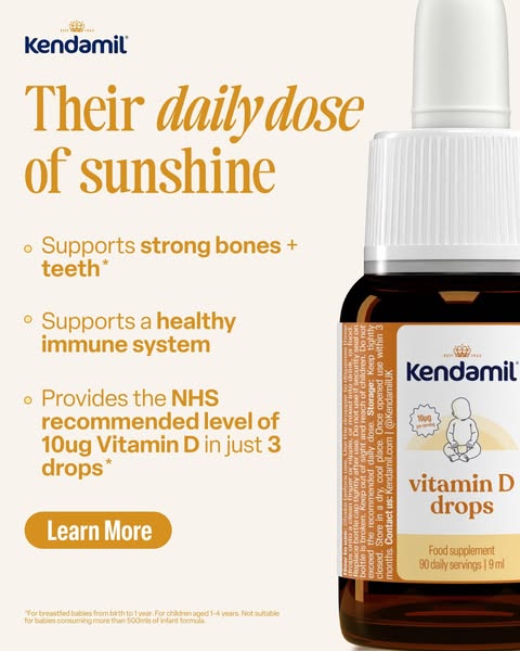 Kendamil ad: Their Daily Dose of Sunshine ☀️