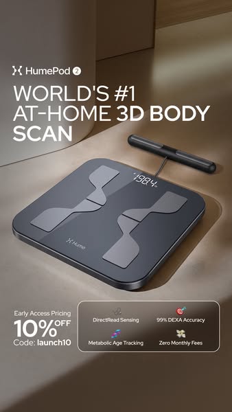 Hume Health ad: Your At-Home 3D Body Scan