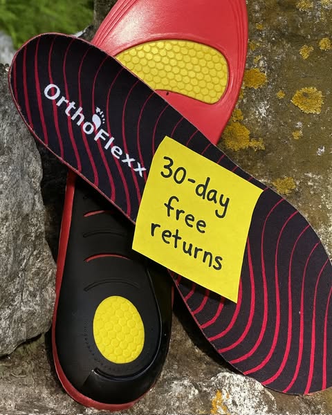 OrthoFlexx ad: Arch Support That Doesn't Collapse