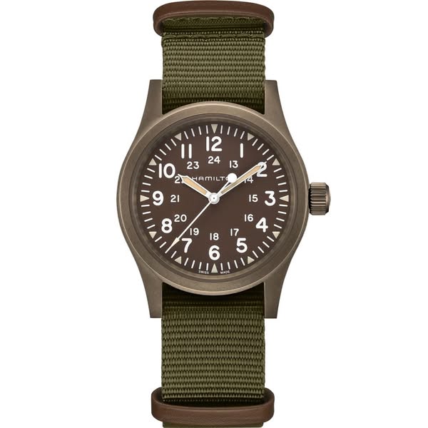 Hamilton ad: Khaki Field Mechanical