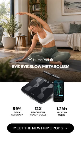 Hume Health ad: See Your Training Progress