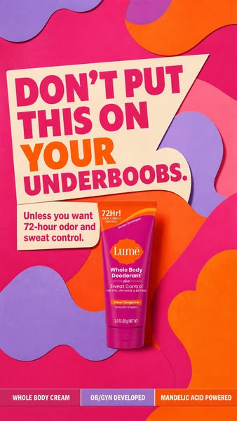 Lume Deodorant ad: Save over 30% + 2 FREE Items