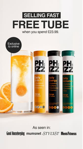 Phizz ad: FREE DELIVERY WITH YOUR ORDER 🚚