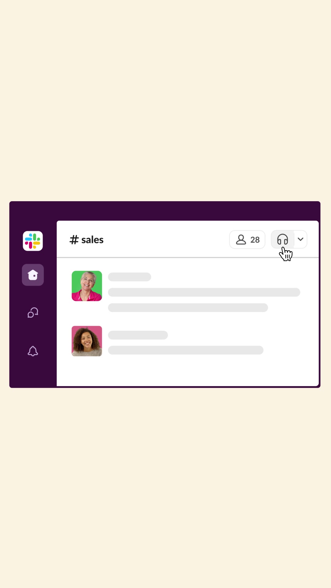 Slack ad: Catch up quicker with AI.