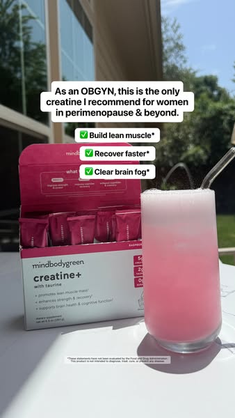 mindbodygreen ad: My secret to lean muscles* 🤫⬇️