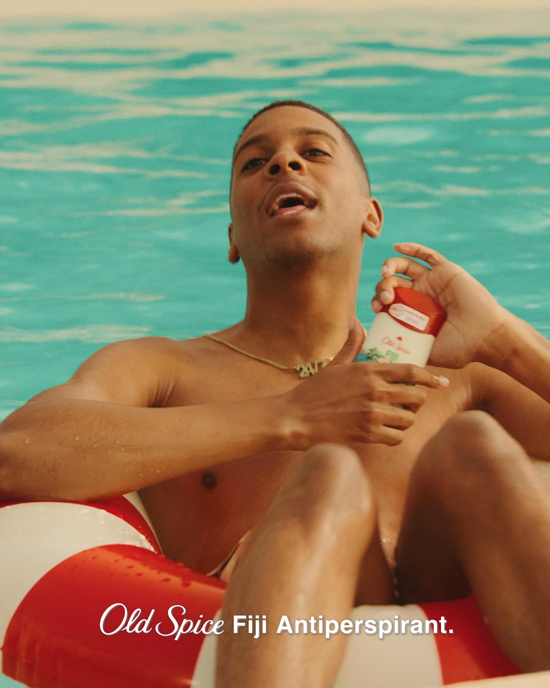 Old Spice ad: What's better than a Fiji vacation? A Fiji vacation with Old Spice Fiji Deodorant