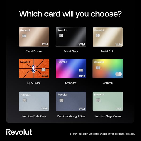 Revolut ad: Open your account in minutes