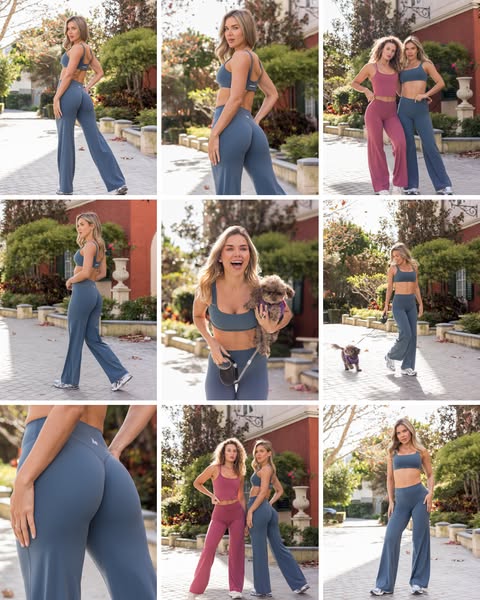 Muscle Nation ad: Your favourite straight leggings, four new shades
