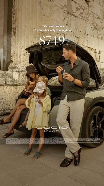 Lucid Motors ad: Make your move. Offer ends 9/30.