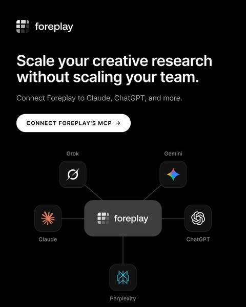 foreplay.co ad: Make ads that actually convert