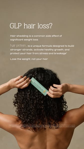 Arrae ad: Hair thinning on a GLP?